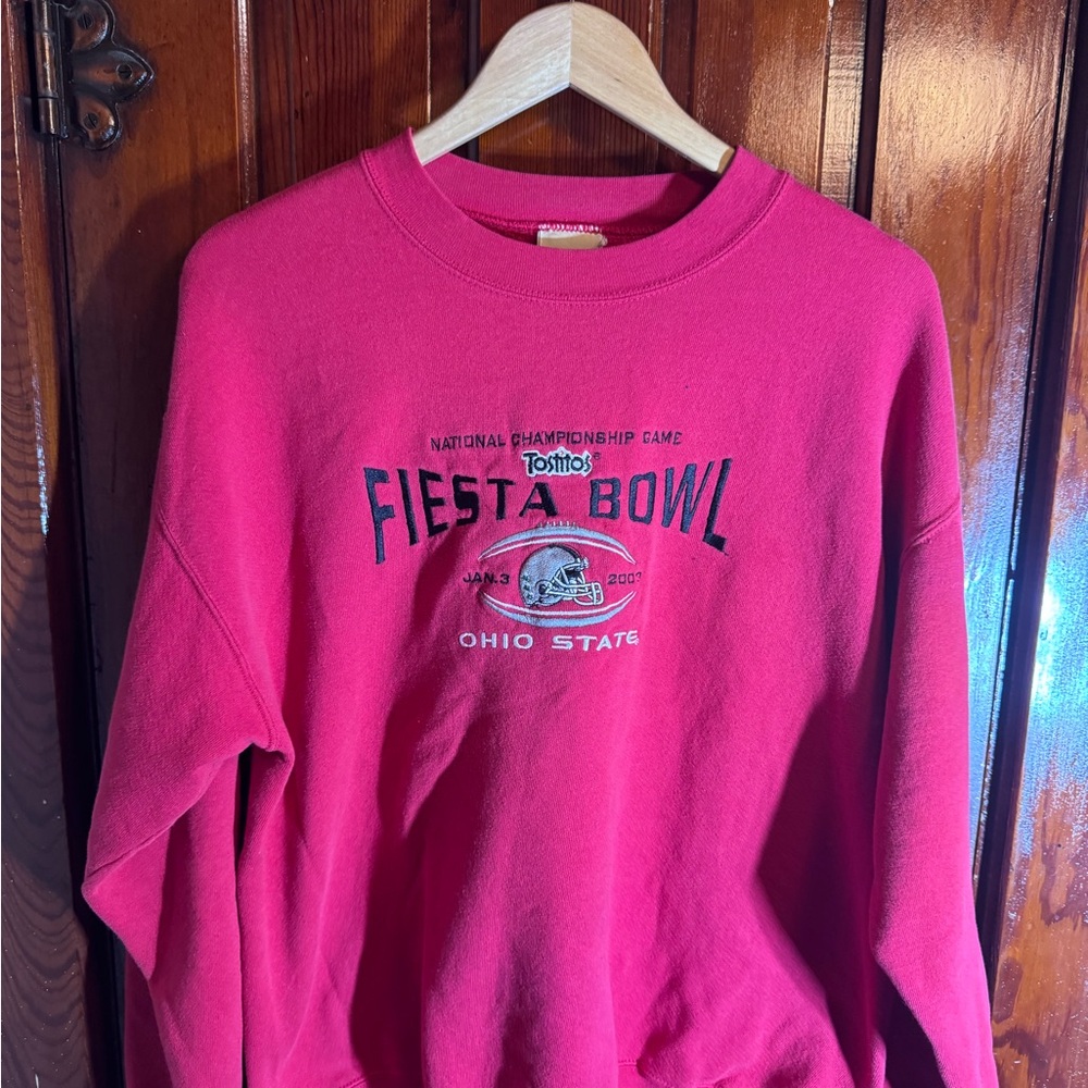 Red Ohio State Buckeyes Fiesta Bowl Sweatshirt